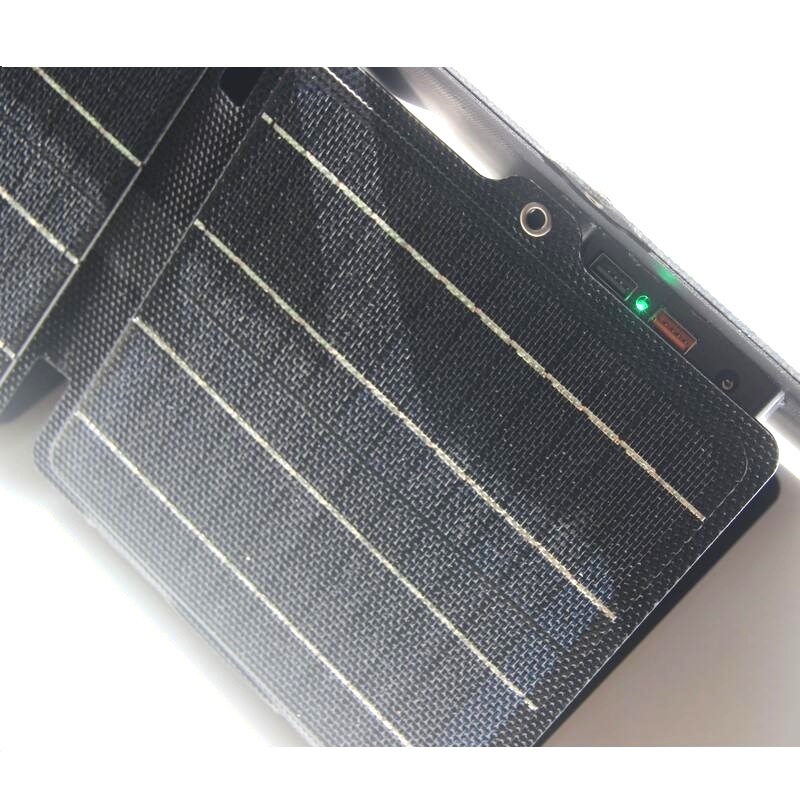 PaiduSolar  30W 5V/12V ETFE solar panel charger Solar folding bag mobile phone power charger