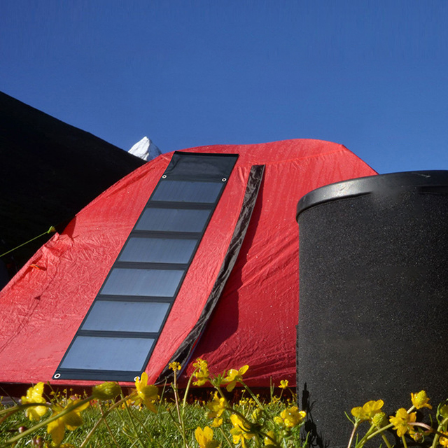 PaiduSolar Factory direct energy storage power supply supporting solar folding bag sunpower 42W solar power generation panel set