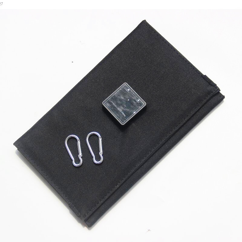 PaiduSolar  15W 5V Solar foldable bag charger Solar outdoor mobile power charging pad dual USB 12W