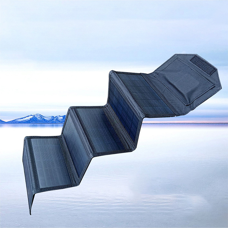 Paidu 15W monocrystalline silicon folding solar power panel mobile phone fast charging USB photovoltaic module Solarpanel charging panel