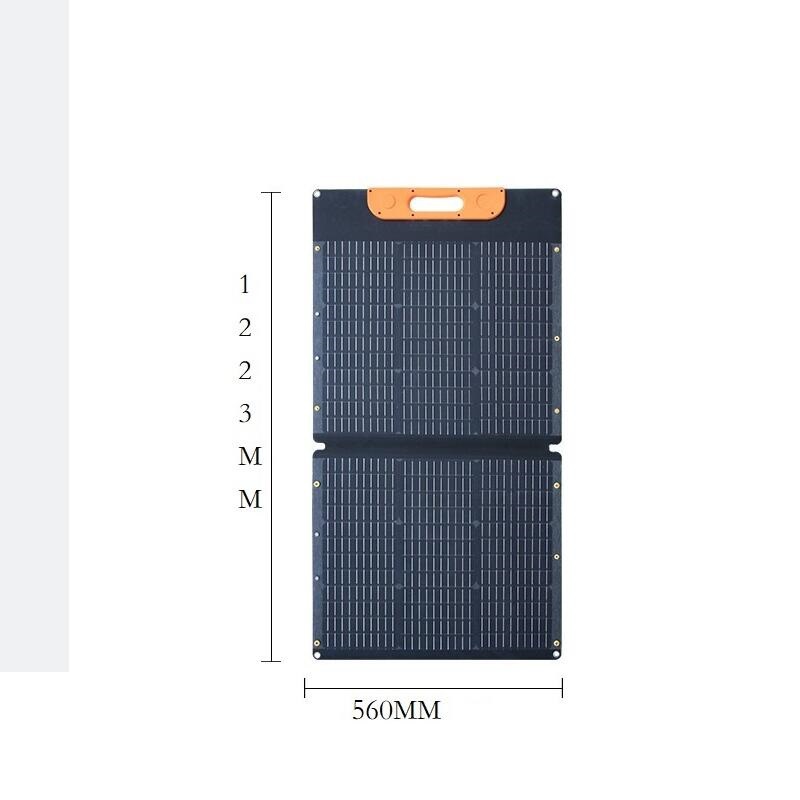 PaiduSolar  425/5000 100W 18V monocrystalline silicon solar portable folding charging panel outdoor mobile phone mobile power fast charge