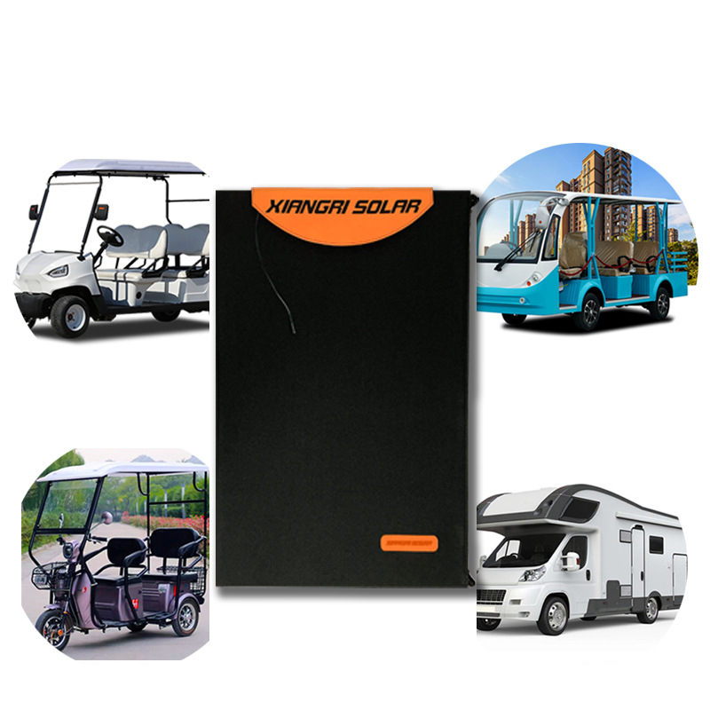 PaiduSolar 320W single crystal solar panel power generation roof with RV charging panel 72V EV on-board charging