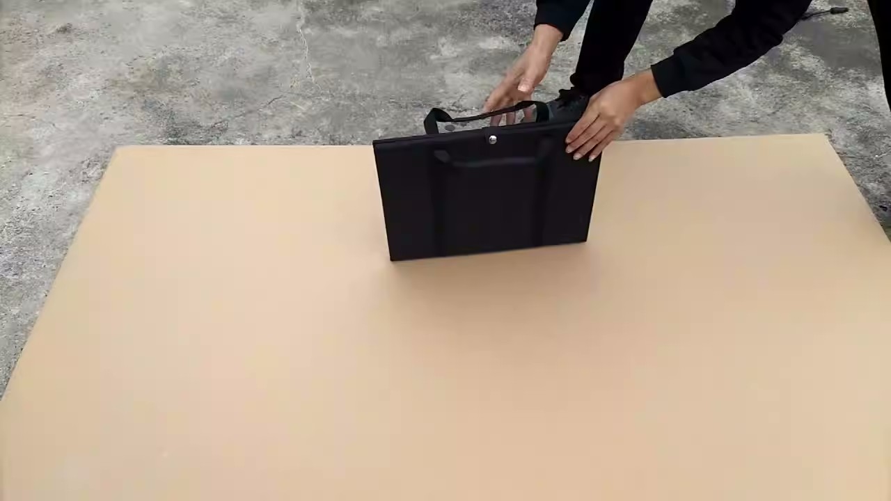 Paidu 150W single crystal solar folding pack High power solar panel portable outdoor mobile emergency power supply