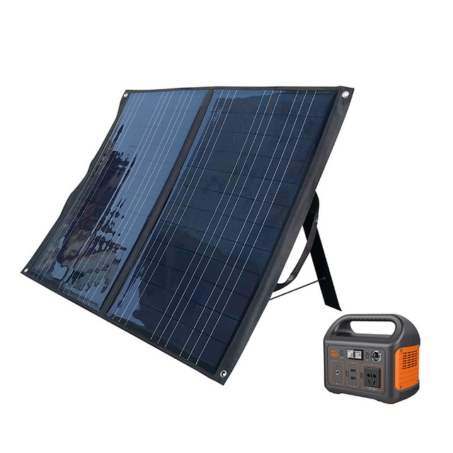 PaiduSolar Folding solar panel Outdoor portable charging panel 100W18V solar panel single crystal folding pack