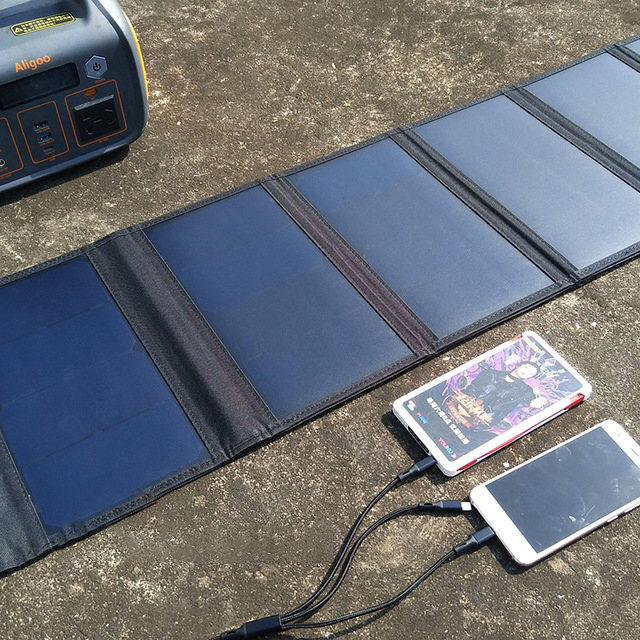 PaiduSolar High power photovoltaic folding panel housing car 300W12V lithium iron phosphate mobile power solar pack