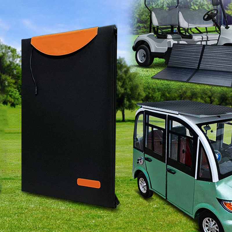 PaiduSolar single crystal solar panel power generation roof with RV charging panel 60V EV on-board charging