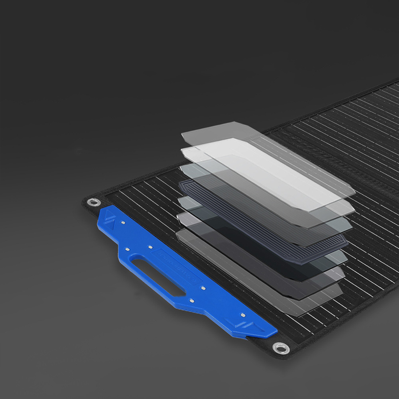 PaiduSolar Outdoor camping 100W portable folding solar cell charging panel