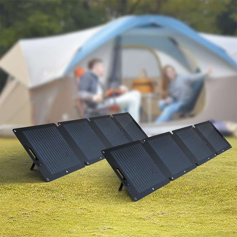 PaiduSolar ETFE waterproof process 200W solar folding outside portable solar photovoltaic panel