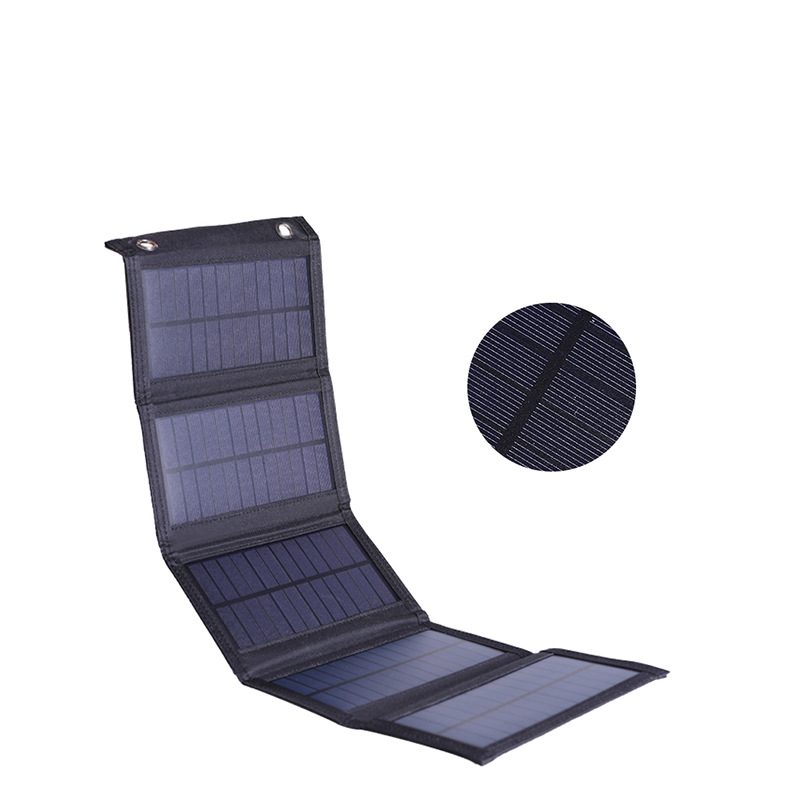 PaiduSolar Fifty fold pack monocrystalline silicon solar charging folding package outside portable waterproof solar panel charger